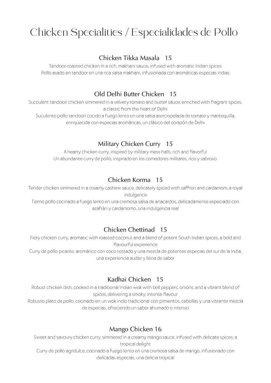 Jatayu Food Menu Final Draft-06 food jatayu indian restaurant