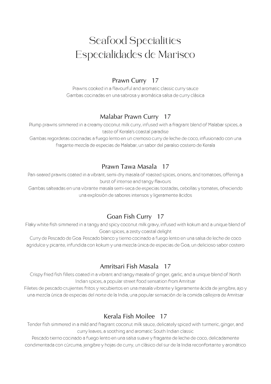 Jatayu Food Menu Final Draft-10 food jatayu indian restaurant