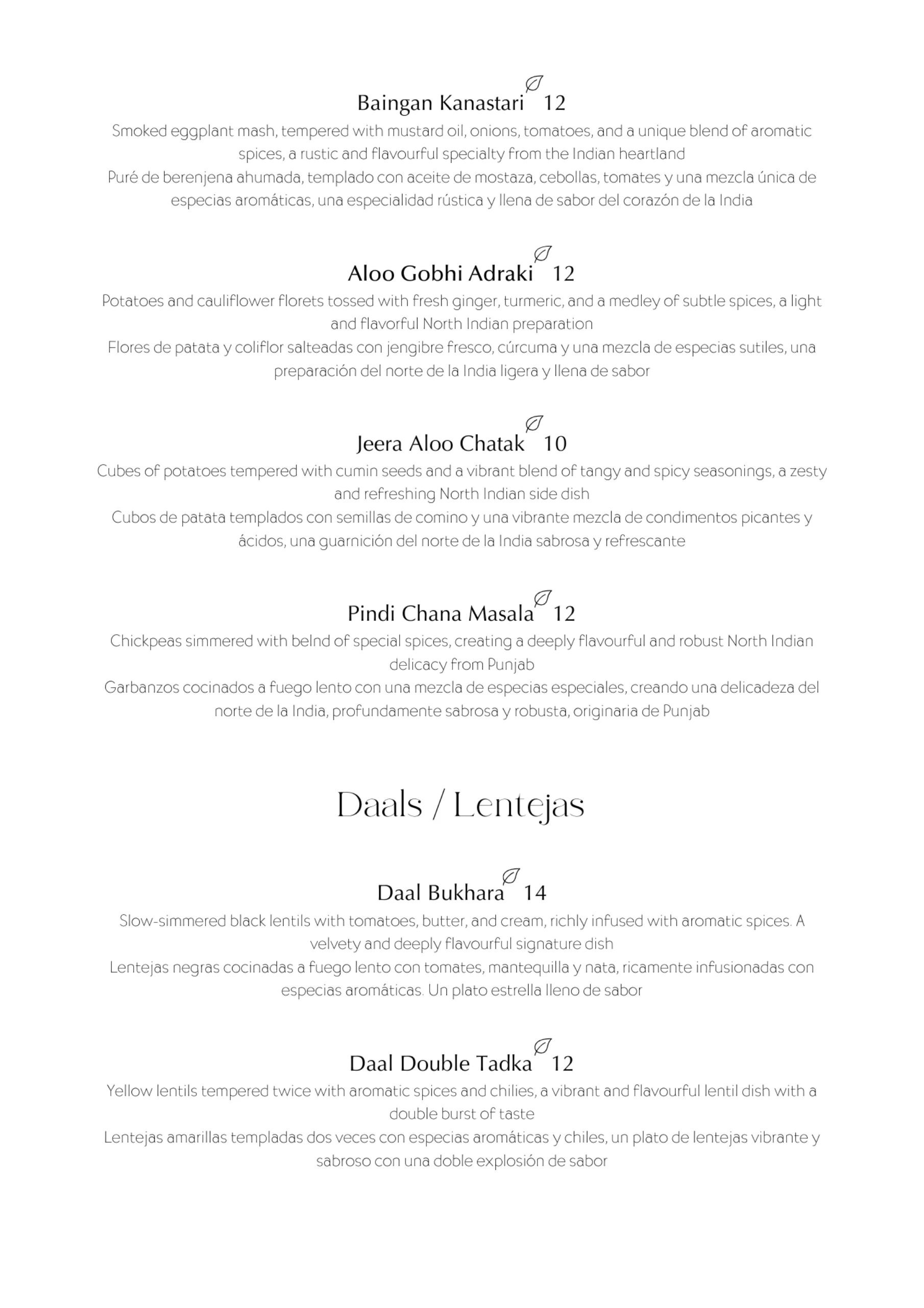 Jatayu Ibiza Menu 9 Jatayu Ibiza Menu 9